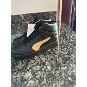 PUMA Rebound Layup High Top 2026 Pre Release. Shoes Sneakers. Sz 7 New. Black